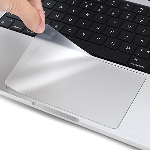 2 Pack MacBook Air 13 A2337 M1 A2179 TrackPad Protector Cover Skin, Clear Anti-Scratch Touchpad Cover Film for 2018 2019 2020 2021 Apple MacBook Air 13 Inch A2337 M1 A1932 A2179 with Touch ID - size: MacBook Air 13