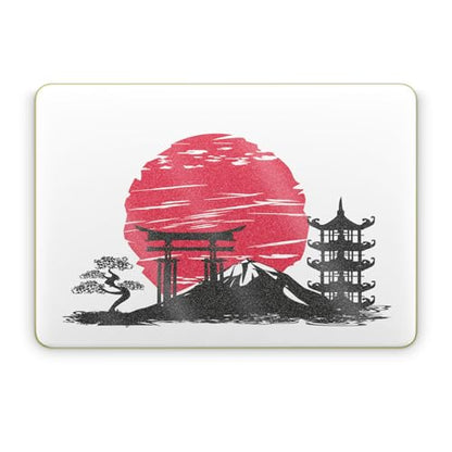 Glossy Glitter Laptop Skin Compatible with Apple MacBook Neo - Japanese Style - Premium 3M Vinyl Protective Wrap Decal Cover - Easy to Apply | Crafted in the USA by MightySkins - color: Japanese Style, size: MacBook Neo Full Cover Skin, style: Glossy Glit