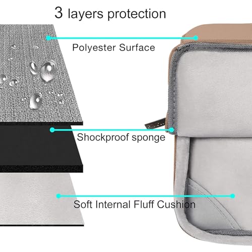 MOSISO Compatible with MacBook Air 13 inch Case M5 2026 M4 2025 M3 M2 2024-2022 A3449 A3240 A3113 A2681,Hard Shell&Sleeve Bag&Keyboard Skin&Webcam Cover&ScreenFilm for MacBook Air 13.6, Bronze Brown - color: Bronze Brown