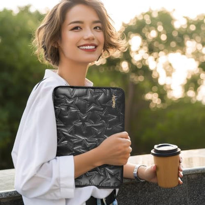 13 inch Laptop Sleeve Case for 13" MacBook Air M5/M4/M3, 13" MacBook Neo/Pro, 13" Latitude 5350/7320/7350, 13.4" Dell XPS 13, 13" ThinkPad X13 Gen / L13 Gen 5, HP Laptop Bag Cover, Black - color: Black, size: 13 inch / Macbook 13