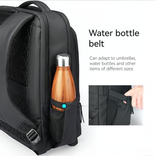 TREKON Business Laptop Backpack, Water-Resistant, USB Charging Port, Multiple Organization Pockets, Fits 15.6" Laptop, College, Travel & Work Bag