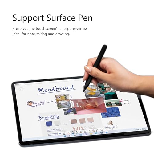 Megoo ArmorShield Glass Screen Protector for Surface Laptop 8/7 15 Inch | 9H Tempered Glass, HD Clear, Scratch Resistant, 2 Pack - size: Surface Laptop 15"