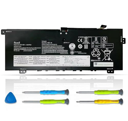 ASODI L18M4PE0 L18L4PE0 Laptop Battery Compatible with Lenovo Yoga C740-14IML Series 5B10W67296 5B10U40209 5B10U40210 5B10W67185 7.72V 51Wh 6610mAh - size: 12.28*4.45*1.26 inches L18M4PE0
