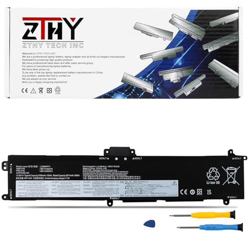 L22C4P71 L22M4P71 Laptop Battery for Lenovo ThinkPad P16v Gen 1 Gen 2 21FC | 21FD 21FE 21FF 21KX 21KY SB11H56274 SB11H56275 5B11H56373 5B11H56374 SB11M89894 SB11M89893 5B11M90093 15.52V 90Wh 5799mAh - size: 12.91*2.95*0.39 inch L22M4P71