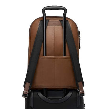 TUMI - Harrison Warren Backpack - 15-Inch Laptop Backpack - Stylish Women's & Men's Backpack for Travel & Business - Cognac Bombe - color: Cognac Bombe