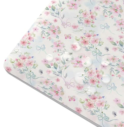 11.6 13 13.3 14 15 15.6 inches Netbook Laptop Skin Sticker Decal Reusable Protector Cover Case for Laptop Notebook chromebook Pink Flowers W-NEK-48 - color: W-NEK-48