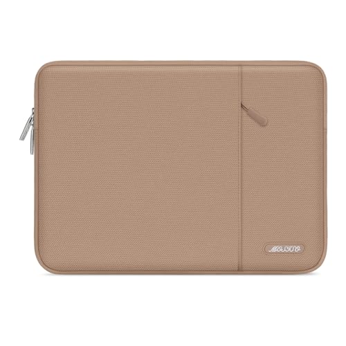 MOSISO Laptop Case 13 inch, Laptop Sleeve Bag with Pocket | Compatible with MacBook Neo A3404 2026/Air/Pro 13 M5/M4/M3/M2/M1 2026-2016, Polyester Vertical Computer Bag, Bronze Brown - color: Bronze Brown, size: 13 inch