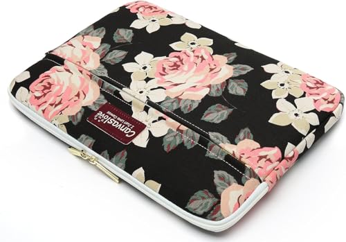 Laptop Sleeve Case Bag Cover with Pocket for MacBook Pro 16 and 16 inch HP Lenovo Dell ASUS Acer Notebook Computer (Pink Rose) - color: Pink Rose, size: 16 inch