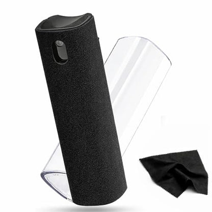 Screen Cleaner Kit 2 Pack, 3-in-1 Touchscreen Cleaner Spray with Microfiber Cloth, Refillable Mist Cleaner for Phone, Tablet, Laptop & Glass Screens