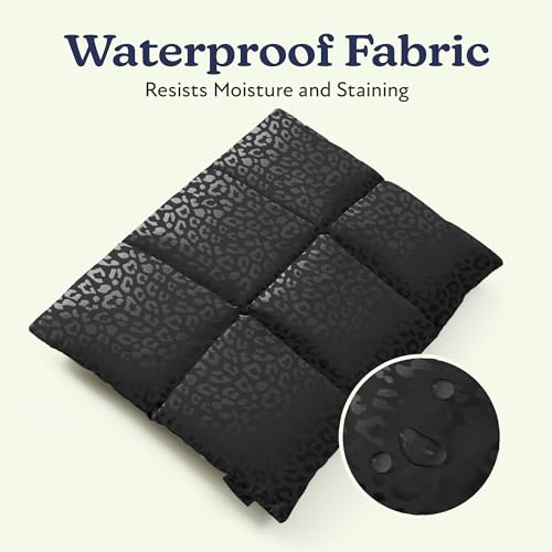 Vandel Puffy Laptop Sleeve 13 inch - 14 inch Waterproof Laptop Sleeve Case | Compatible with 13 inch MacBook Air/Pro 13 / MacBook Pro 14, iPad Pro 12.9, 13.3 in HP Dell, Air Case, Computer Bag Cover - color: r. Grid Black Leopard