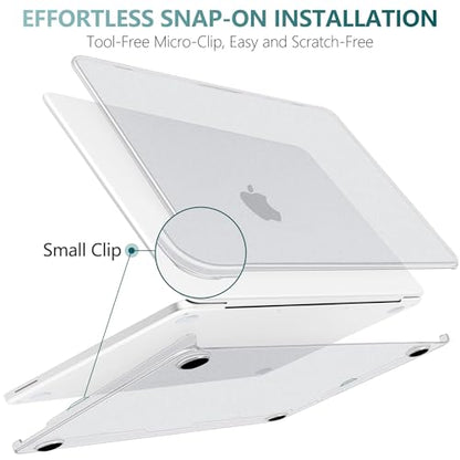 Matte Frosted Compatible with MacBook Neo 13 Inch 2026 (Model A3404 | A18 Pro Chip) | Anti-Fingerprint Hard Shell, Ultra Slim, Non-Slip, Lightweight Protective Cover | Frosted Space Grey - color: Matte Space Grey