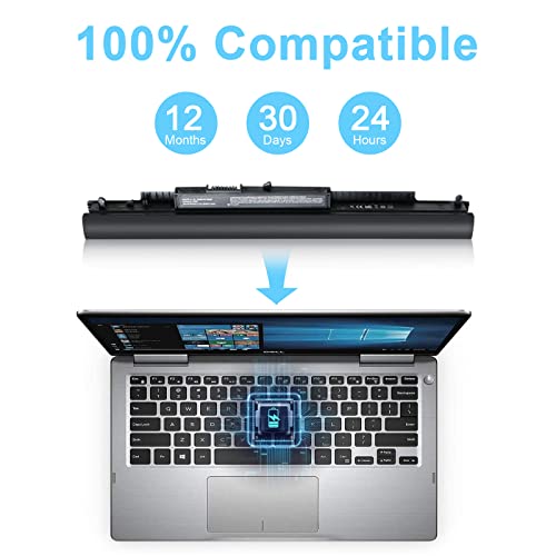 807956-001 HS03 HS04 Laptop Battery Compatible with Hp 14 15 Notebook PC Series 15-ay009dx 15-ba009dx 15-af131dx Spare 807957-001 Model HSTNN-LB6U HSTNN-LB6V Part Number TPN-C125 TPN-C126 - size: HS03 HS04