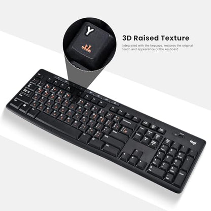 2PCS Korean Keyboard Stickers Letters with Tweezer - 3D Hangul Keyboard Letter Replacement Stickers, Korean Alphabet for Laptop Computer PC Desktop Keyboard, Peel-Off Film, Only Leave Letters,Orange - size: Korean-Orange
