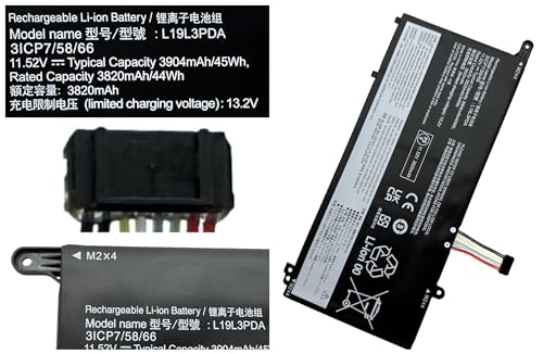 L19M3PDA Laptop Battery Replacement for Lenovo ThinkBook 14 G2 ITL are / 14 G3 ACL ITL / 14 G4 ABA IAP / 15 G2 ITL are / 15 G3 ACL ITL /15 G4 ABA IAP Series L19L3PDA L19D3PDA L19C3PDA