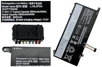 L19M3PDA Laptop Battery Replacement for Lenovo ThinkBook 14 G2 ITL are / 14 G3 ACL ITL / 14 G4 ABA IAP / 15 G2 ITL are / 15 G3 ACL ITL /15 G4 ABA IAP Series L19L3PDA L19D3PDA L19C3PDA