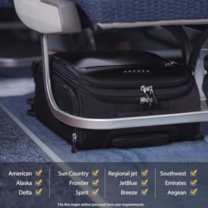 Verage Underseat Carry On Luggage with Wheels, 14.5-Inch Spinner Small Suitcase, Softside Lightweight Travel Bag for Men and Women, Airplane Carry On Bag, Black - color: Black, size: Basic Underseat