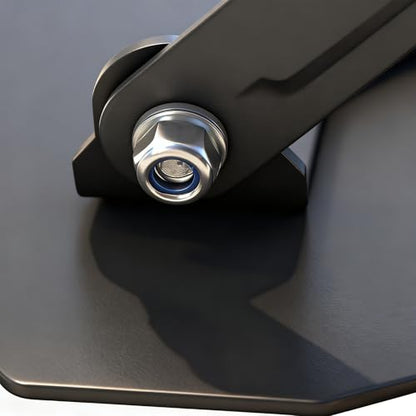 Ergonomic Adjustable Laptop Stand for Desk, Height Adjustable Riser with Ventilated Cooling, Foldable, Compatible with laptops ranging from 10-17.3 inches