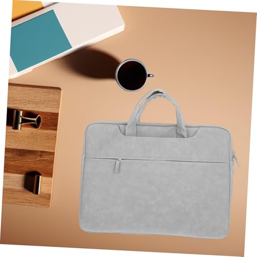 Laptop Sleeve Case for Notebooks Pu Protective Travel Bag with Front Pocket Lightweight Design for Business College and Office Use