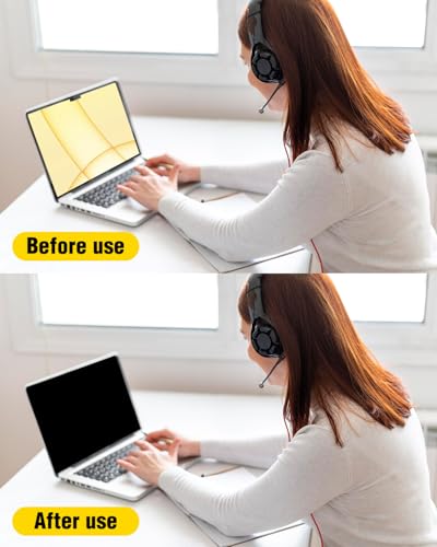 F FORITO Magnetic Privacy Screen Protector Compatible with MacBook Pro 16 inch (2021-2024, M1, M2, M3, M4 Pro/Max), Removable 360° Anti Peeping Anti Blue Light Anti Glare Laptop Privacy Shield - size: for Mac Pro 16.2" (2021-2024, M1,M2,M3,M4)