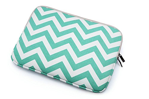 BSLVWG 10 Inch Laptop Sleeve Multi-Color & Size Choices Case/Water-Resistant Neoprene Notebook Computer Pocket Tablet Briefcase Carrying Bag/Pouch Skin Cover - color: Wave, size: 10 inch