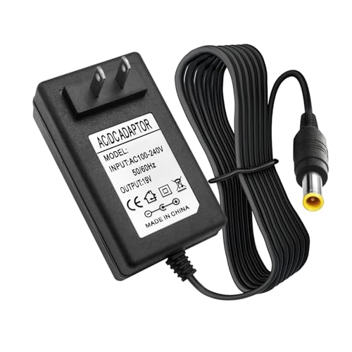 19V 1.3A 2.1A 3.42v Power Adapter for LG Monitor Power Cord 19V DC Power Supply Charging for LG 32" 27" 24" 23" 22" 20" 19" LCD LED HD TV Monitor Replacement Power Cord Cable