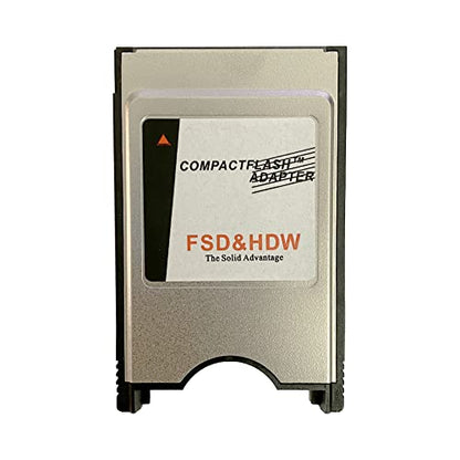 CF Memory Card Adapter PCMCIA Ata Adapter PC Adapter Reader CF Type I to PCMCIA (2 Pack)