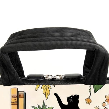 15.6" laptop sleeve chromebook case adjustable shoulder strap with handle accessory pocket (MMSJ-1) - color: Mmsj-1