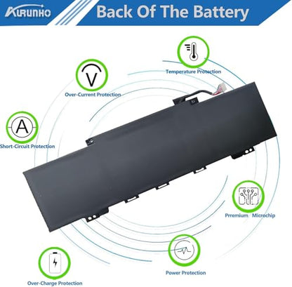 PC03XL Laptop Battery Replacement for HP Pavilion x360 14 Convertible PC 14-DW 14-DY 14-DH 14-BA 14-CD 15-ER Series M24648-005 HSTNN-OB1W M24421-271 M24421-AC1