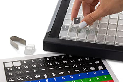 X-keys Programmable Keypads and Keyboards (128 Keys, XKE-128) Made in USA - style: 128 Key