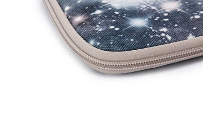 BSLVWG 11.6 Inch Laptop Sleeve Multi-Color & Size Choices Case/Water-Resistant Neoprene Notebook Computer Pocket Tablet Briefcase Carrying Bag/Pouch Skin Cover - color: Starry Sky Grey, size: 11.6 inch