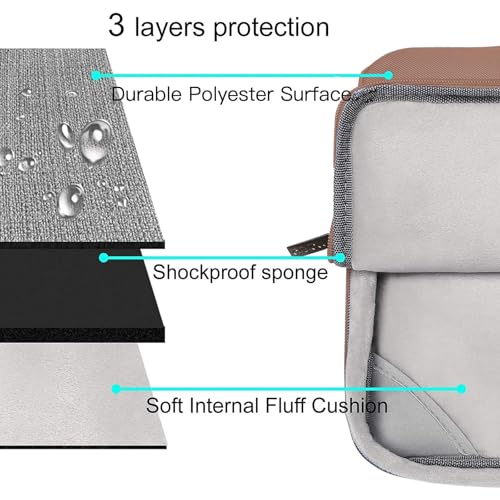 MOSISO Compatible with MacBook Pro 14 inch Case M5 2026 M4 M3 M2 M1 2025-2021 A3427 A3426 A3434 A3112 A3185 A3401 A2918 A2992 A2779 A2442, Case&Bag&Keyboard Skin&Webcam Cover&ScreenFilm, Caramel Brown - color: Caramel Brown