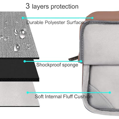 MOSISO Compatible with MacBook Pro 14 inch Case M5 2026 M4 M3 M2 M1 2025-2021 A3427 A3426 A3434 A3112 A3185 A3401 A2918 A2992 A2779 A2442, Case&Bag&Keyboard Skin&Webcam Cover&ScreenFilm, Caramel Brown - color: Caramel Brown