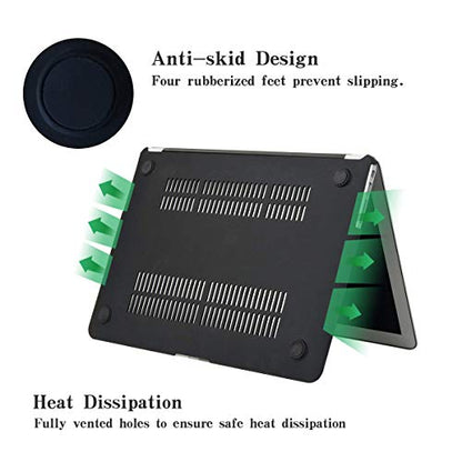 DTangLsm for MacBook Air 15 inch Case 2026 2025-2023 M5 M4 M3 M2 Chip | Model A3448 A3241 A3114 A2941, Beachy Plastic Hard Shell Ocean Case for Mac Air 15 Laptop & Keyboard Cover, Sunset Beach - color: Sunset Beach