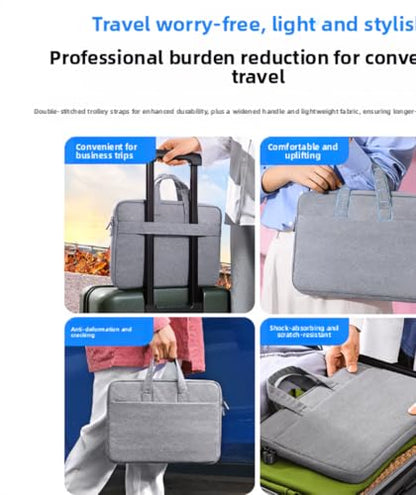 Waterproof Shockproof, Multi-Compartment Notebook Case for Business Office & Daily Travel, Fits 13.3-16 Inch Laptops - color: 180° Opening Design, size: 15.6 inches