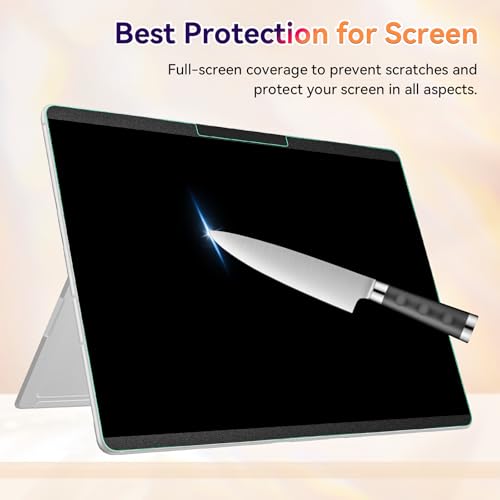 Magnetic Privacy Screen for Microsoft Surface Pro 11/10/9/8/X 13 Inch, Removable Anti Glare Blue Light Filter, 13 In Anti Spy Black Security Private Block Screen Protector