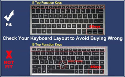 Ultra Thin Keyboard Cover for 2025 2024 New HP EliteBook 830 835 840 845 G11 G10 G9 13.3 14 inch Laptop Accessories Keyboard Protective Cover Skin(Not fit 830/840/845/1040 G8 G7 G6 G5 G4 G3)-TPU - color: TPU