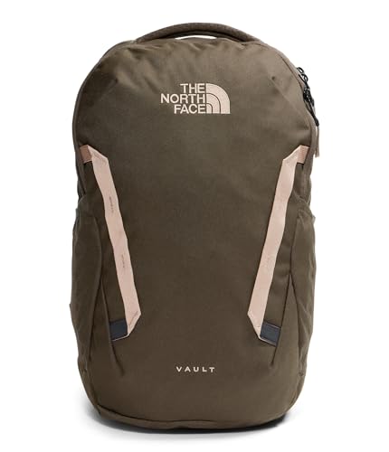 The North Face Vault Everyday Laptop Backpack - Commuter Travel Bag, Water-Repellent Finish, Spacious Compartment, Dark Chestnut/Garnet, One Size - color: Dark Chestnut/Garnet, size: One Size