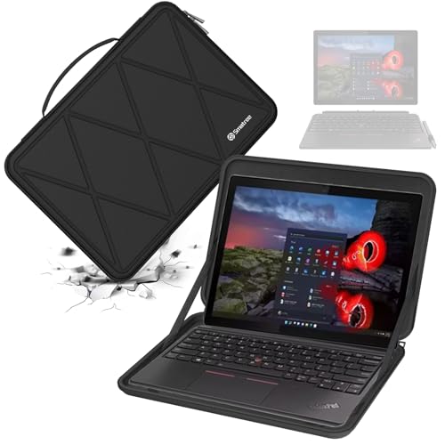 Smatree Hard EVA Protective Sleeve Case Compatible for 11.6 inch Lenovo 500e/500w/300w Gen 3/2, Lenovo 300e Gen2/3/Chromebook 2nd Gen, for 12.3 inch ThinkPad X12 Detachable Sleeve (X8016) | Compatible for Lenovo 500e/500w/300w Gen 3/2, Lenovo 300e Gen2/3/