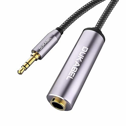 1/4 to 3.5mm Adapter, 6.35mm to aux Mini Stereo Cable - 30CM | 1/4 Inch Female to 1/8inch Male Headphone Adapter, for Headphone, Amplifiers, Guitar, Amp etc - size: 30CM, style: 3.5mm Male to 6.35mm Female