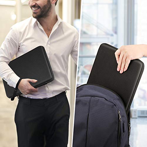 FINPAC Hard Laptop Sleeve w/Hard Charger Case for MacBook Pro 14 Inch 2023-2021 M3/M2/M1, MacBook Air 13 2022-2018, MacBook Pro 13 2022-2016