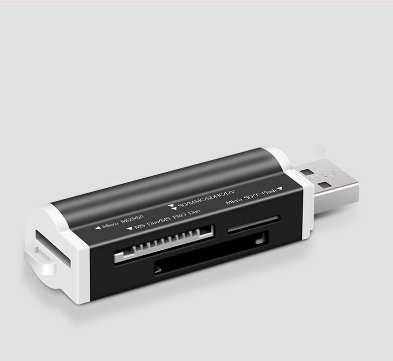 USB SD Card Reader for PC, Micro SD Card to USB Adapter, Card Reader for Camera Memory Card Reader