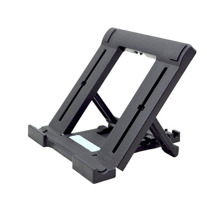 ARTIBETTER Adjustable Portable Tablet Holder Stand Mini Folding Flat Plate Bracket Compatible with Tablets and Laptops for Vertical and Horizontal Viewing
