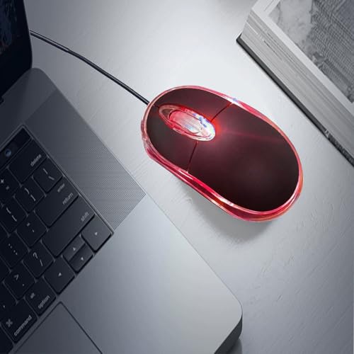 Guiheng 2 Pack Wired Mini Optical Mouse Computer Mouse Ergonomic Mouse with USB Mouse for Laptop PC Desktop mice Compatible with Windows Linux Mac fit for Office Business Home,Kids（Black） - color: 2 pack black
