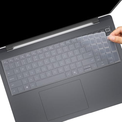 Keyboard Cover Skin for 2026 2025 Dell Pro 16 PC16255 PC16250 /Dell Pro 16 Plus PB16255 PB16250/Dell Pro Max 16 MC16250 MC16255 MB16250 16" Laptop (NOT FIT Dell Pro 16 Premium, Pro 3/5/7 16")-Clear - color: Clear