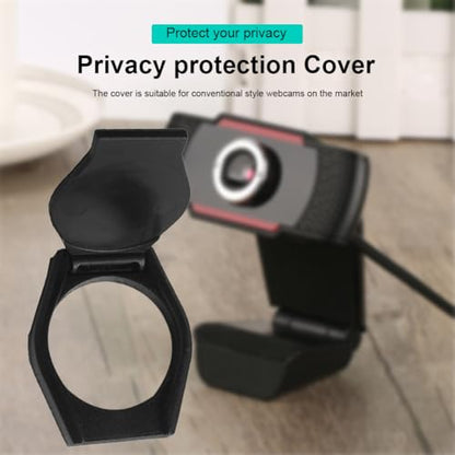 Webcam Cover – Dustproof Protective Privacy Lens Hood Cover | Slim Webcam Lens Protector for Laptop, Desktop, Tablet | Easy Slide Privacy Protector for Video Conferencing, Home and Office Security