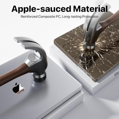 Soonjet Matte Case for MacBook Pro 14 inch M5 M4 M3 M2 M1 2026-2021 Laptop | Anti Cracking, Color Match, Frost Clear, Protective Hard Shell Cover, Fingerprint & Scratch Resistant, Ultra Thin, Snap on - color: Frosted Clear
