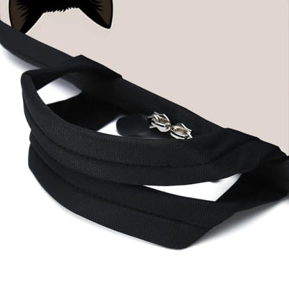 15Inch Laptop Sleeve Carrying Bag with Handle， Front Pocket for Placing Power Adapter and Mouse for men women - color: Cat-3