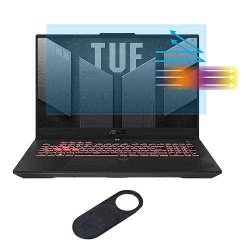 Anti Blue Light Anti Glare Screen Protector for ASUS TUF 15.6 Gaming Laptop/TUF A15 Gaming 15.6/TUF F15 Gaming 15.6, Rog Gaming 15.6 Laptop, Reduce Eye Strain Blue Light Glare UV Blocking Filter