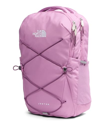 The North Face Jester Laptop Pack, Hushed Lavender/Chroma Purp, OSFA | Commuter Travel Bag, Laptop Sleeve, Water-Repellent - color: Hushed Lavender/Chroma Purple