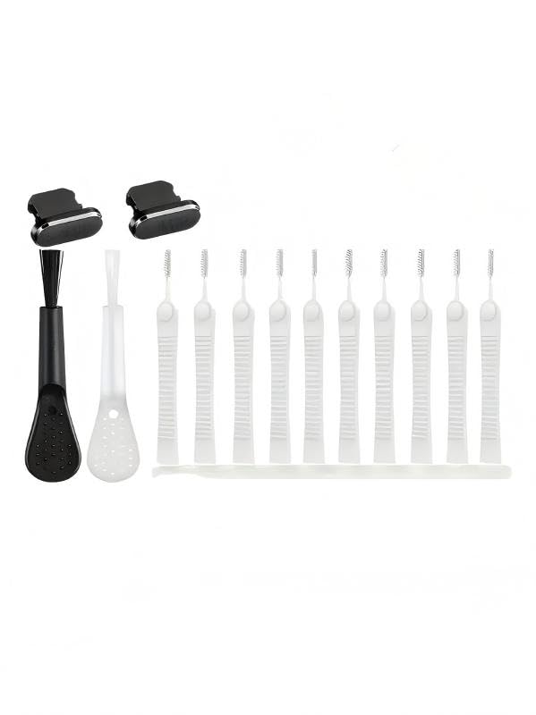 14 Pcs Electronics Cleaning Kit –Cleaning Brushes, Dust Blower, Precision Brushes & Port Tools for Smartphone, Laptop, Keyboard, Speakers, Tablet & Wireless Earbuds